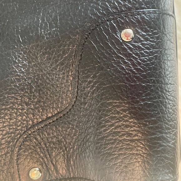 Authentic Coach satchel, black and gold twist-Lock and top handle bag - Picture 8 of 16